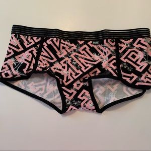 NWOT Victoria’s Secret Women’s Shortie Pink Black Size M
